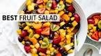 FRUIT SALAD | the best recipe (and so easy!)