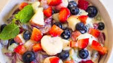Fruit Salad with Condensed Milk