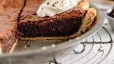 Fudgy Brownie Pie