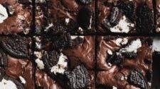 Fudgy Oreo Brownies