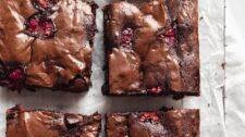 Fudgy Raspberry Brownies