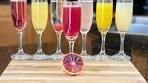 Fun Mimosas Recipes | Peach Bellini | Brunch Recipes