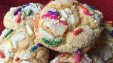 Funfetti Birthday Cookies