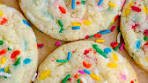 Funfetti Cake Mix Cookies! Made with a box of cake mix, lots ...