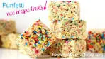 Funfetti Rice Krispie Treats