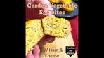 Garden Vegetable Egg Bites with Ham and Cheese