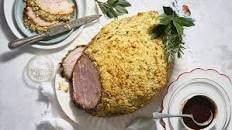 Garlic and Herb Crusted Christmas Ham
