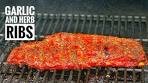 Garlic and Herb Ribs on the Char-Griller Gravity 980 | Perfect ...