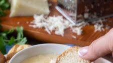 Garlic Parmesan Cream Cheese Dip Recipe