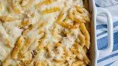 Garlic Parmesan Pasta Casserole