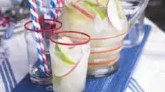 Ginger, apple & vanilla punch