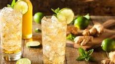 Ginger Lime Sparkling Water