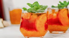 Ginger Peach Iced Tea