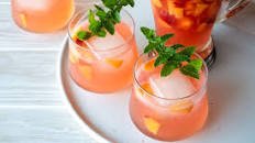 Ginger Peach Rum Punch