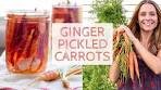 Ginger Pickled Carrots