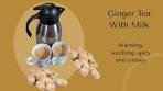 Ginger Tea With Milk #tea #ginger #viralvideo #gingertea ...