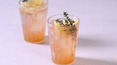 Ginger, Thyme & Elderflower Fizz
