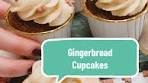 Gingerbread Cupcakes Recipe for Festive Celebrations