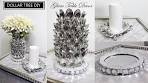 Glam Table Decor | Pineapple Vase | Mirror Candle Holder ...