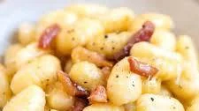 Gnocchi Carbonara