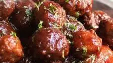 Grape Jelly Meatballs