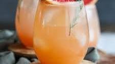 Grapefruit Rosemary Spritzer