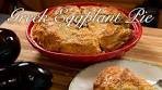 Greek Eggplant & Feta Pie/ Melitzanopita