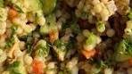 GREEK PEARL COUSCOUS SALAD 🍅🥒 These Greek Pearl ...