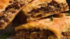 Greek Phyllo Meat Pie (Kimadopita)