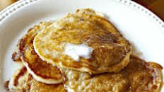 Greek Yogurt Banana Pancakes