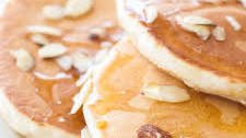 Greek Yogurt Honey Almond Pancakes