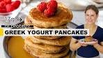 GREEK YOGURT PROTEIN PANCAKES | No protein powder ...