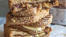 Grilled Banana Nutella Sandwich