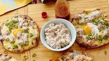 Grilled Breakfast Pizza with Sausage Gravy