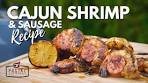 Grilled Cajun Shrimp and Sausage Recipe - How To BBQ ...