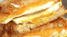 Grilled Cheese and Egg Sandwich