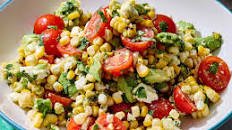 Grilled Corn and Avocado Salad