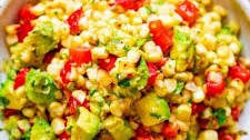 Grilled Corn and Avocado Salad Recipe