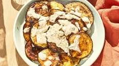 Grilled Eggplant With Yogurt Sauce