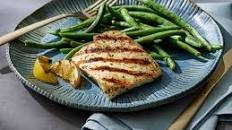 Grilled Fish Steaks