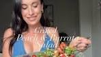 Grilled peach burrata salad is easy the perfect summer salad ...