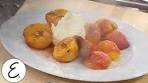 Grilled Peaches with Mascarpone and Honey | Emeril Lagasse