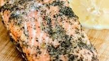 Grilled Salmon with Lemon and Dill