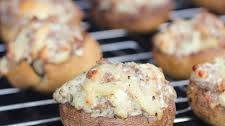 Grilled Stuffed Mushrooms
