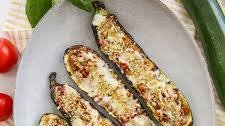 Grilled Stuffed Zucchini