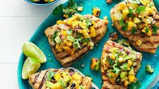 Grilled Swordfish with Mango Salsa