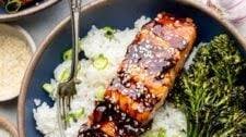 Grilled Teriyaki Salmon