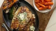 Grilled Tilapia with Cilantro Lime Butter