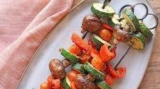Grilled vegetable skewers