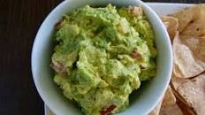 Guacamole and Baked Tortilla Chips